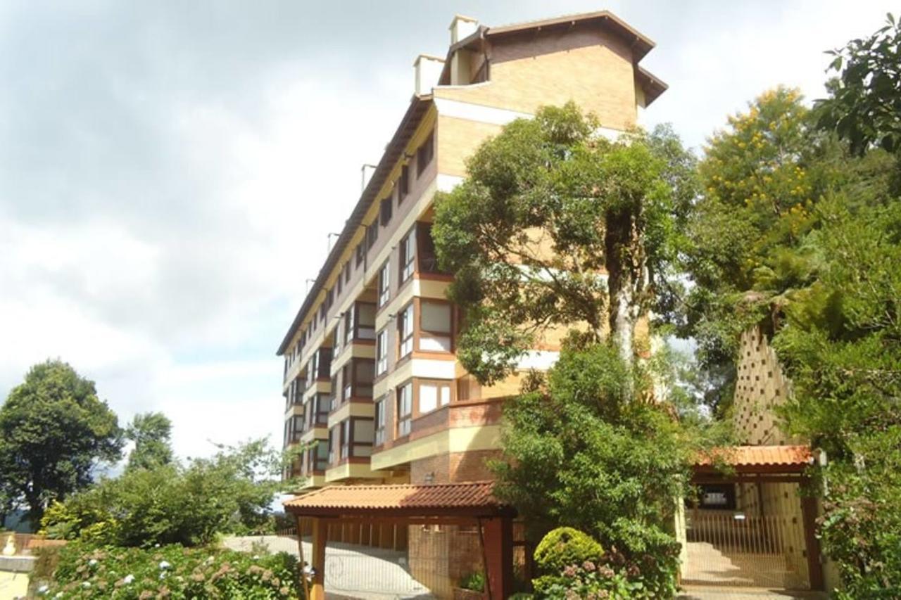 Belo Apartamento E Completo No Centro Com Vista Gramado Ngoại thất bức ảnh