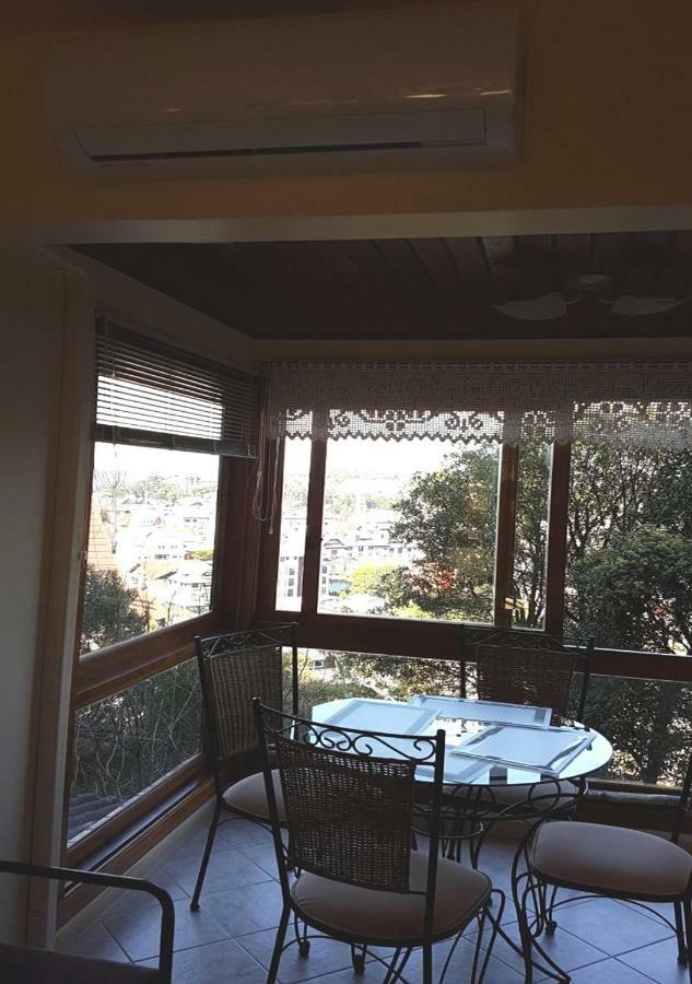 Belo Apartamento E Completo No Centro Com Vista Gramado Ngoại thất bức ảnh